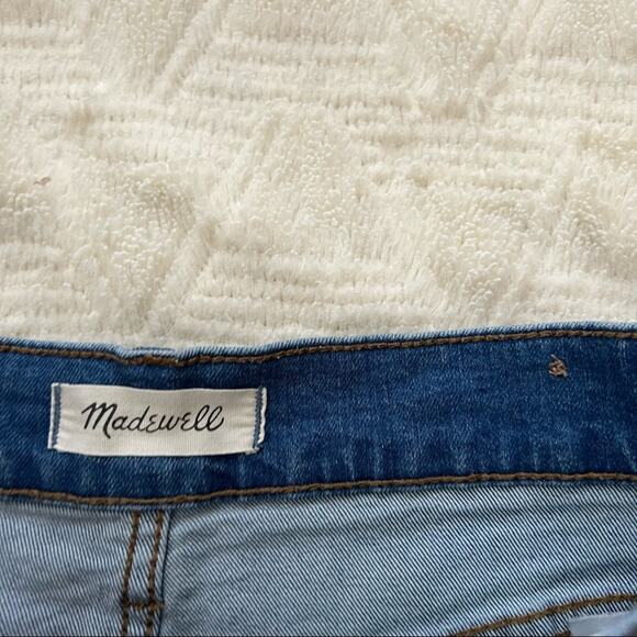 Madewell High-Rise Denim Boyshorts: Button-Through Edition - Picture 6 of 9
